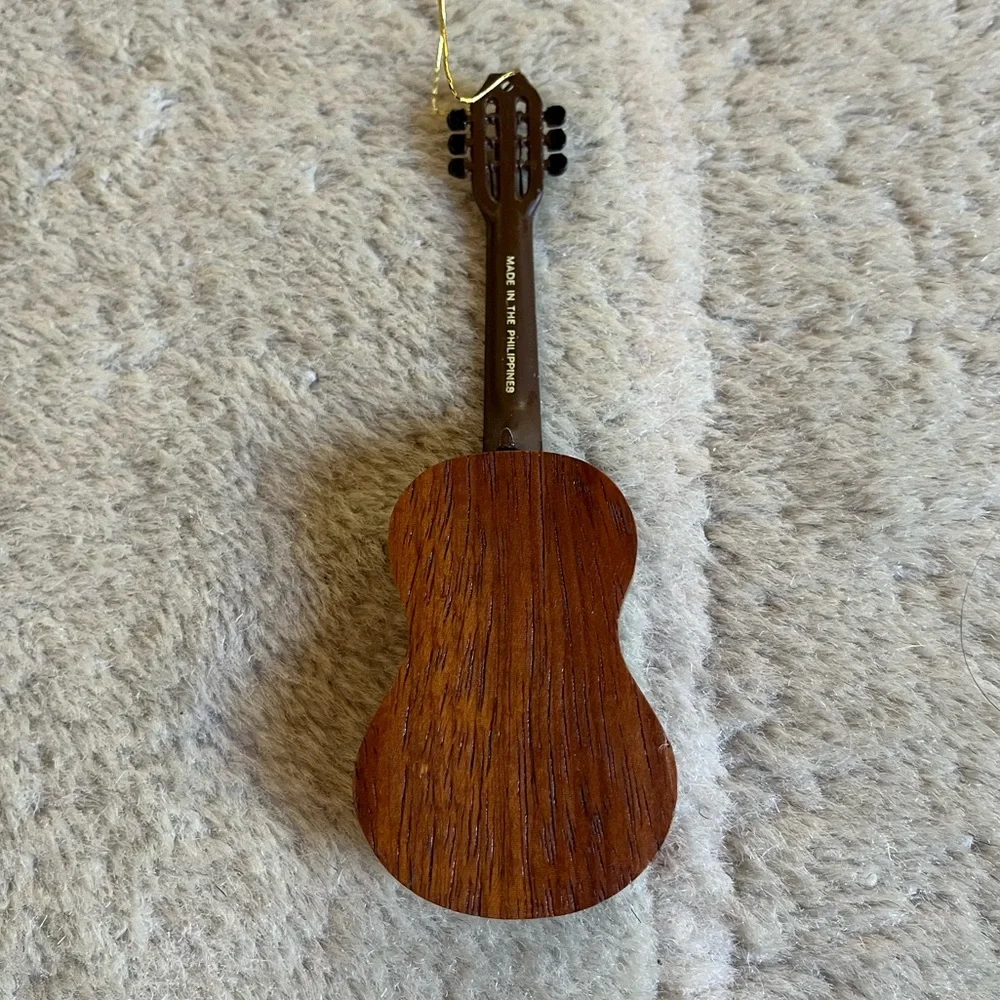 2 Vintage Wood Instrument Ornaments - Picture 5 of 13